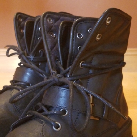 Studded Combat Boots - Picture 6 of 8